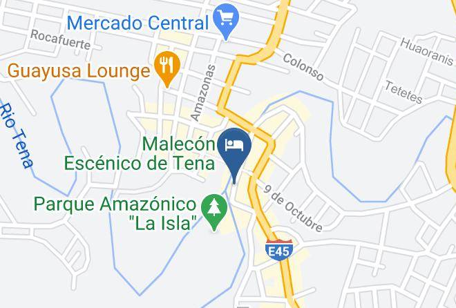 Tena - Brisa Del Rio Maps