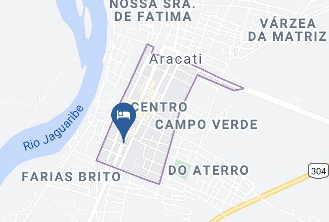 Aracati - Brisa Rio Hotel Maps