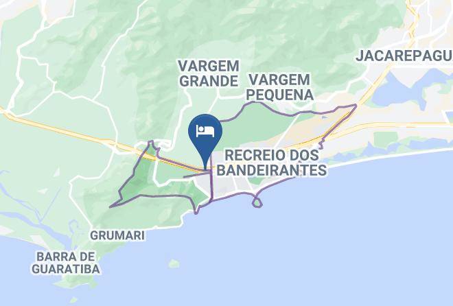 Brisa Veg Hospedagem & Restaurante Mapa
 - Rio De Janeiro - Rio De Janeiro Recreio Dos Bandeirantes