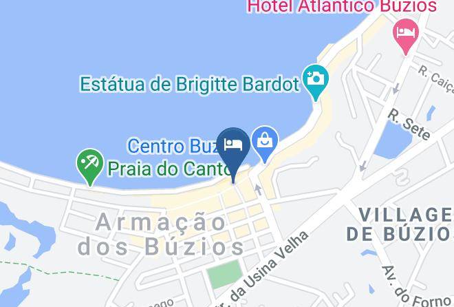 Buzios - Brisas De Buzios Posada Maps
