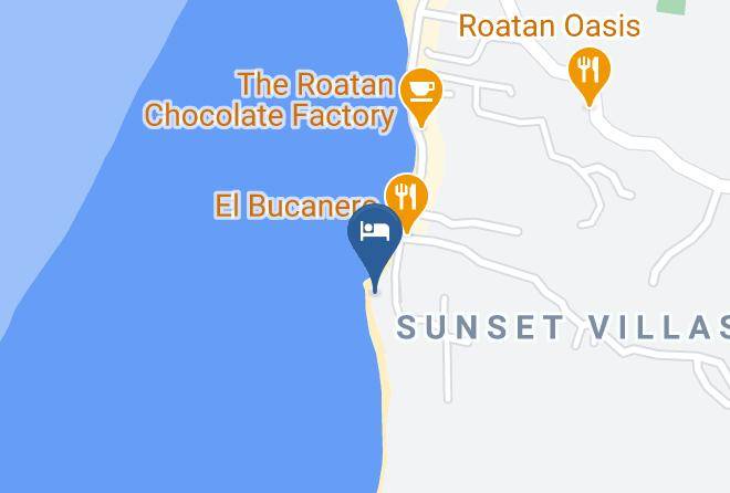 Roatan - Brisas Del Mar Beach + Dive Resort Maps