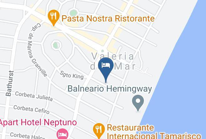 Pinamar - Brisas Del Mar Complejo De Cabanas Maps
