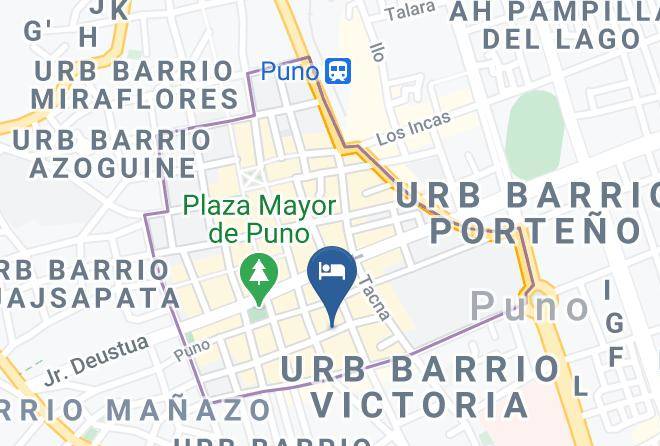 Puno - Brisas Del Titikaka Maps