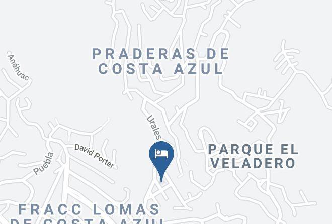 Acapulco De Juarez - Brisas Marquez Los Celajes Maps