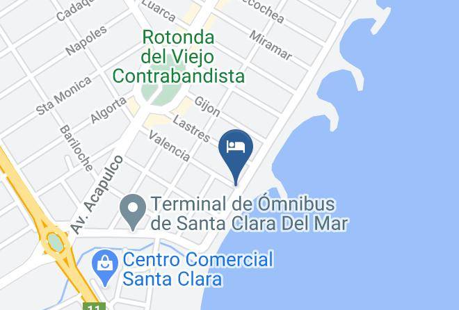 Mar Chiquita - Brisas Resto Maps