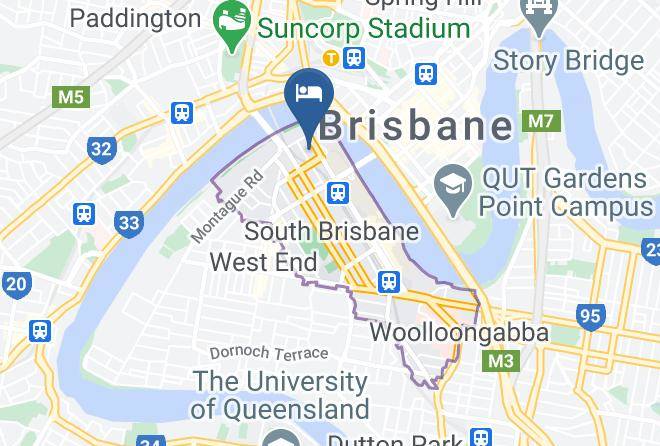 Brisbane - Brisbane Casino Tower Maps