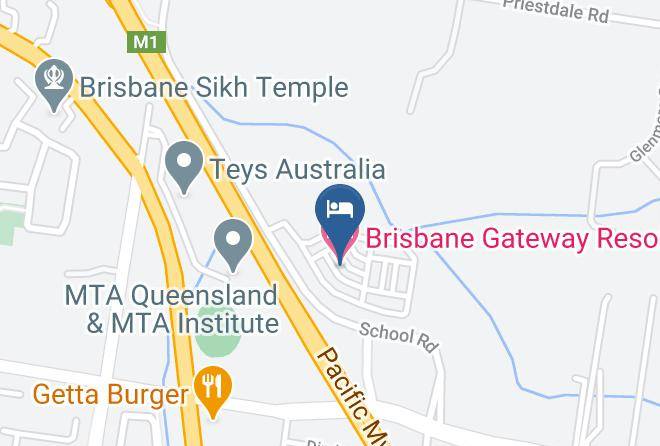 Brisbane - Brisbane Gateway Resort Maps