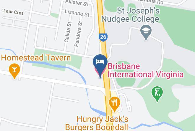 Brisbane - Brisbane International Virginia Maps