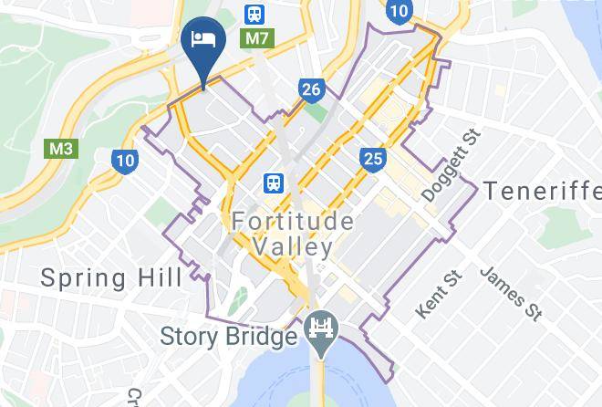 Brisbane - Brisbane Manor Hotel Maps