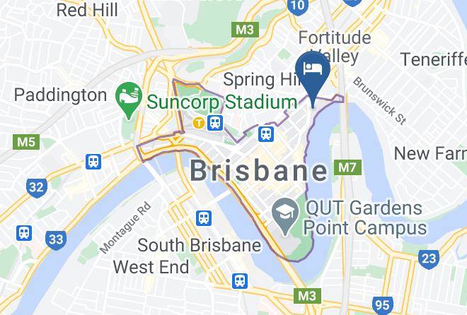 Brisbane - Brisbane Marriott Hotel Maps