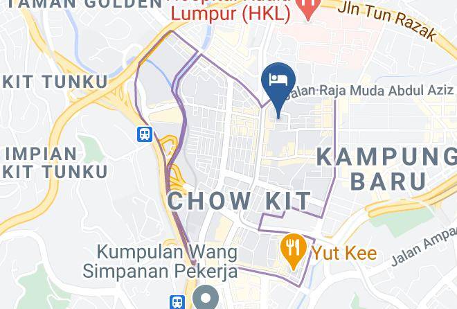 Kuala Lumpur - Brisdale Hotel Maps