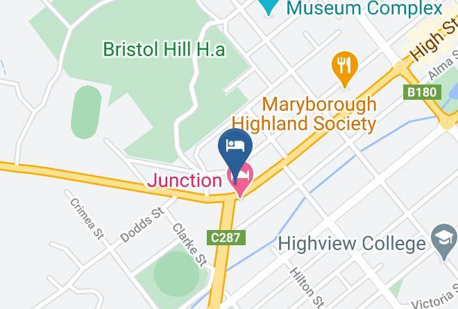 Bristol Hill Motor Inn Map