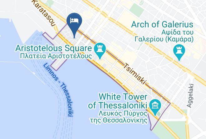 Salonica - Bristol Hotel Maps
