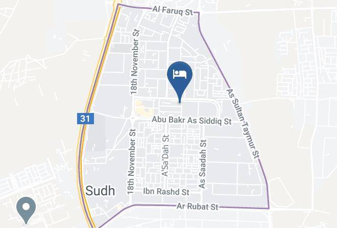 Salalah - Bristol Hotel Salalah Maps
