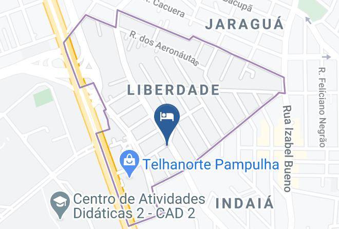 Belo Horizonte - Bristol Jaragua Hotel Maps