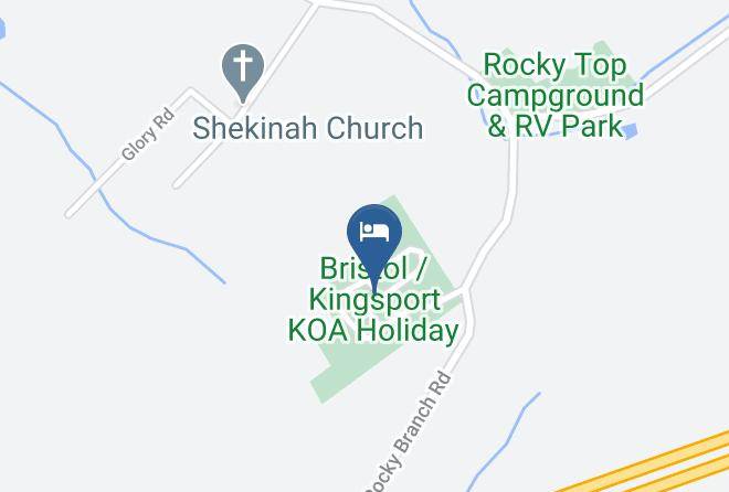 Sullivan - Bristol Kingsport Koa Holiday Maps