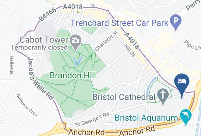 Bristol Marriott Royal Hotel Map
