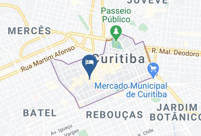 Curitiba - Bristol Metropolitan Flat Hotel Curitiba Maps