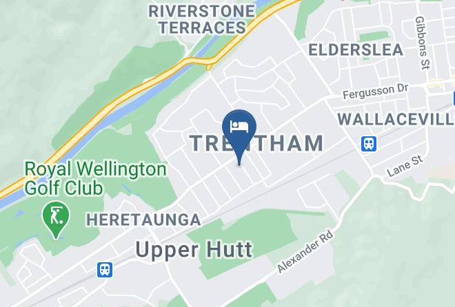 Upper Hutt - Bristol Motel Maps