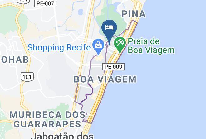 Recife - Bristol Recife Hotel & Convention Maps