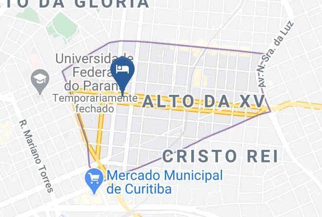 Curitiba - Bristol Upper Hotel Maps