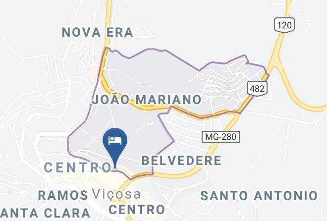 Vicosa - Bristol Vicosa Hotel Maps