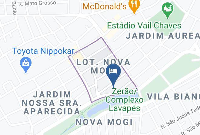 Mogi Mirim - Bristol Zaniboni Hotel Mogi Mirim Maps
