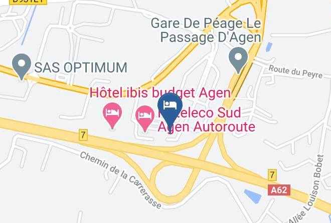 Lot Et Garonne - Brit Hotel Agen L'aquitaine Maps