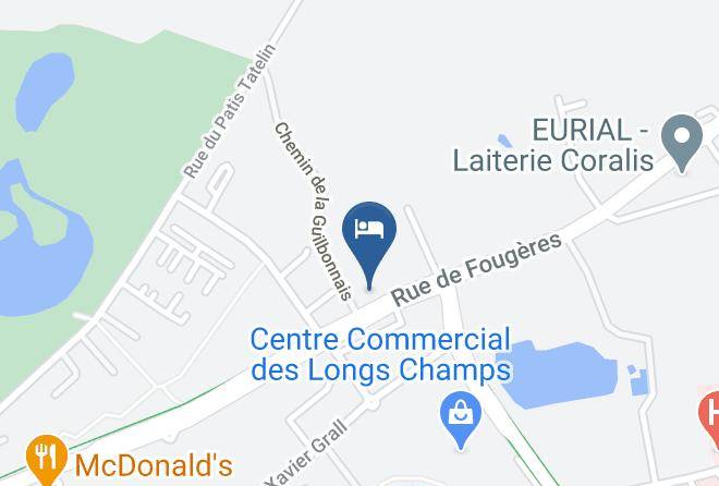 Ille Et Vilaine - Ibis Styles Rennes Cesson Hotel Maps