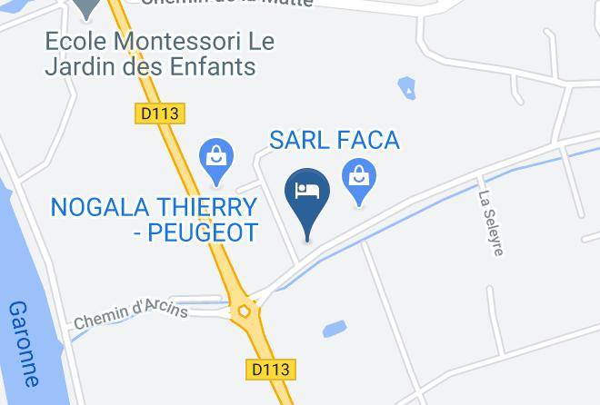 Gironde - Brit Hotel Bordeaux Arena Maps