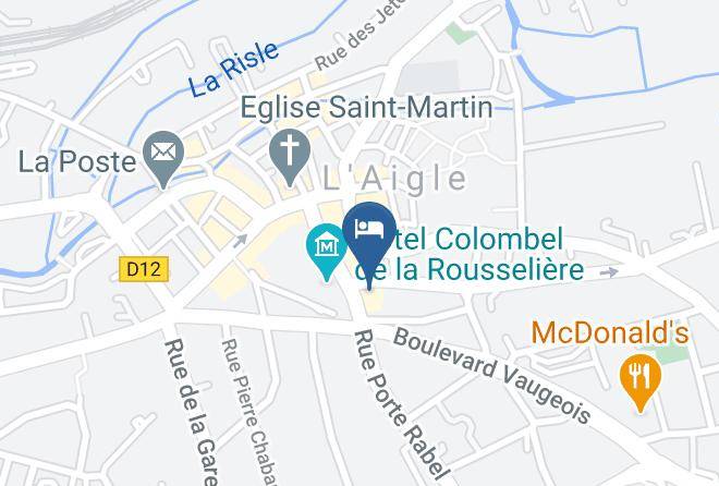 Orne - Brit Hotel Du Dauphin Maps