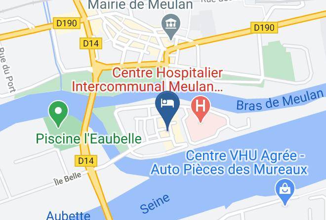 Yvelines - Brit Hotel Du Fort Maps