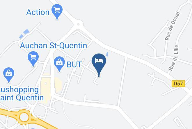 Aisne - Brit Hotel Essentiel Saint Quentin Maps