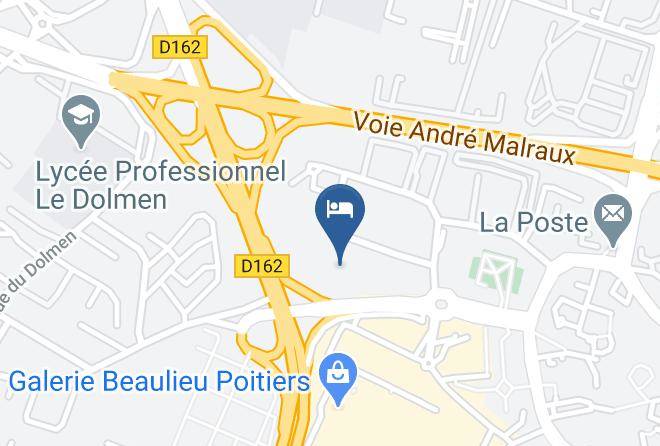 Vienne - Brit Hotel Le Beaulieu Poitiers Maps