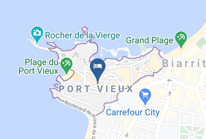 Pyrenees Atlantiques - Brit Hotel Marbella Maps