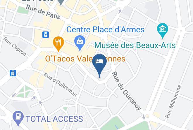 Brit Hotel Notre Dame Map