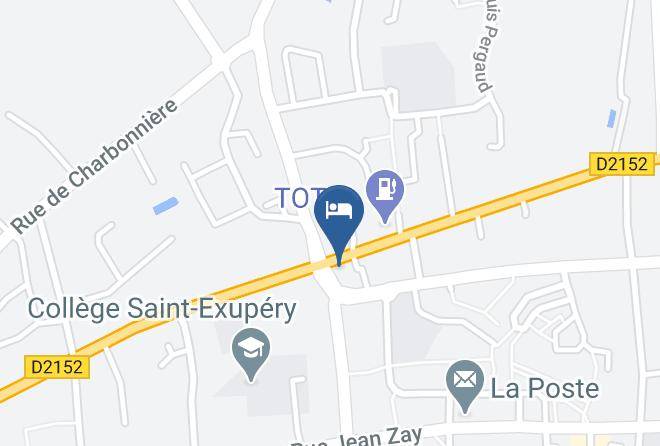 Loiret - Brit Hotel Orleans St Jean De Braye Lantares Maps
