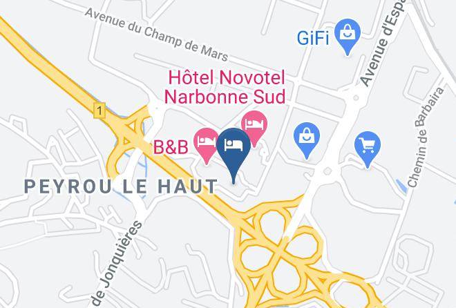 Aude - Brit Hotel Plaisance Maps