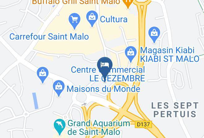 Ille Et Vilaine - Brit Hotel Saint Malo Le Transat Maps