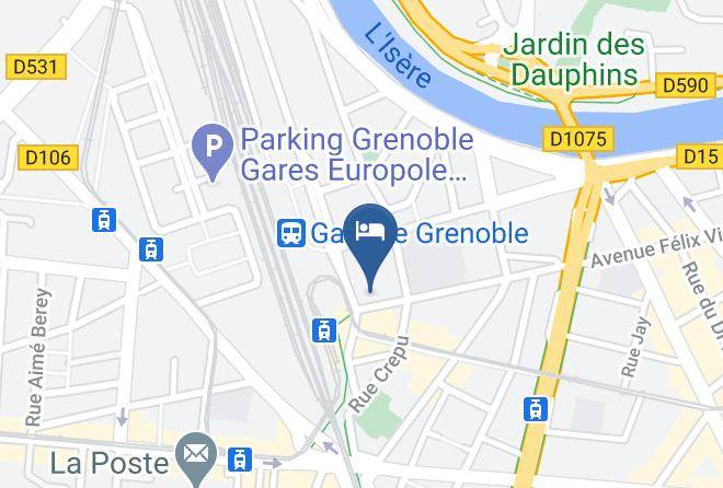 Isere - Brit Hotel Suisse Et Bordeaux Maps