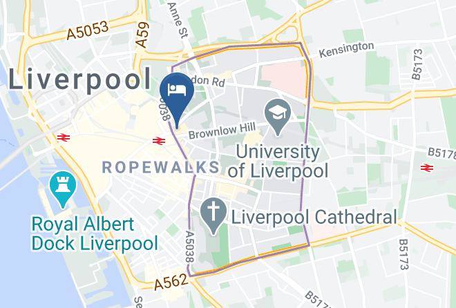 Liverpool - Adelphi Hotel Maps