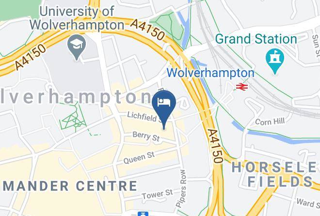 Wolverhampton - Britannia Hotel Wolverhampton Maps