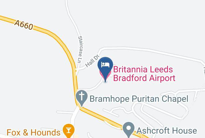 Leeds - Britannia Leeds Bradford Airport Hotel Maps