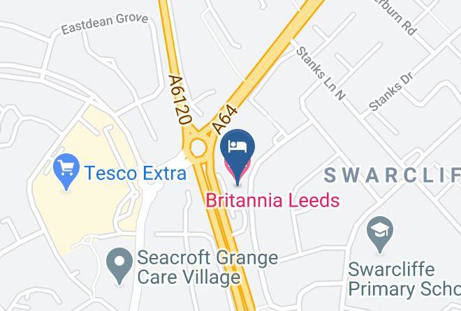 Leeds - Britannia Leeds Hotel Maps