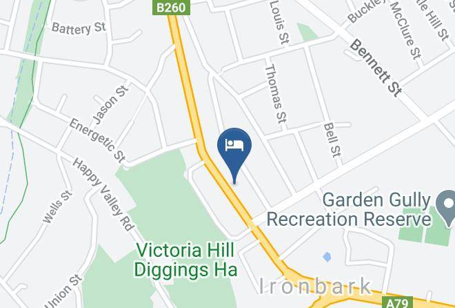 Greater Bendigo - British & American Hotel Maps