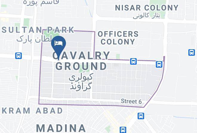 Islamabad - New British Hotel Maps