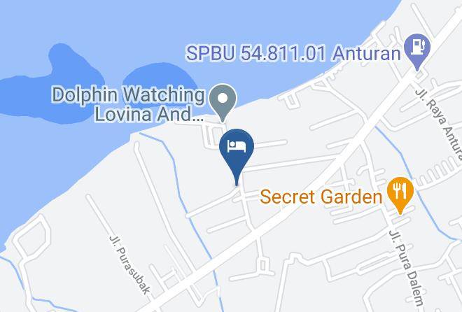 Buleleng Regency - Brits Resort Lovina Bali Maps