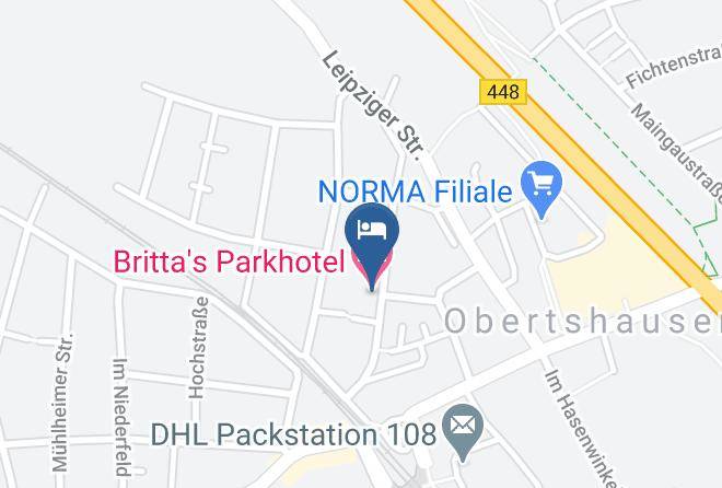 Britta's Parkhotel Map