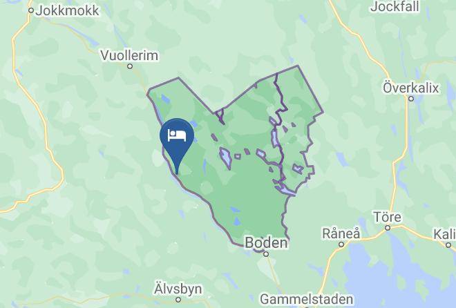 Boden Municipality - Brittas Pensionat Maps