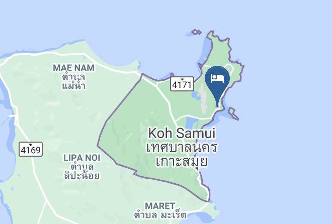 Amphoe Ko Samui - Briza Beach Resort Maps